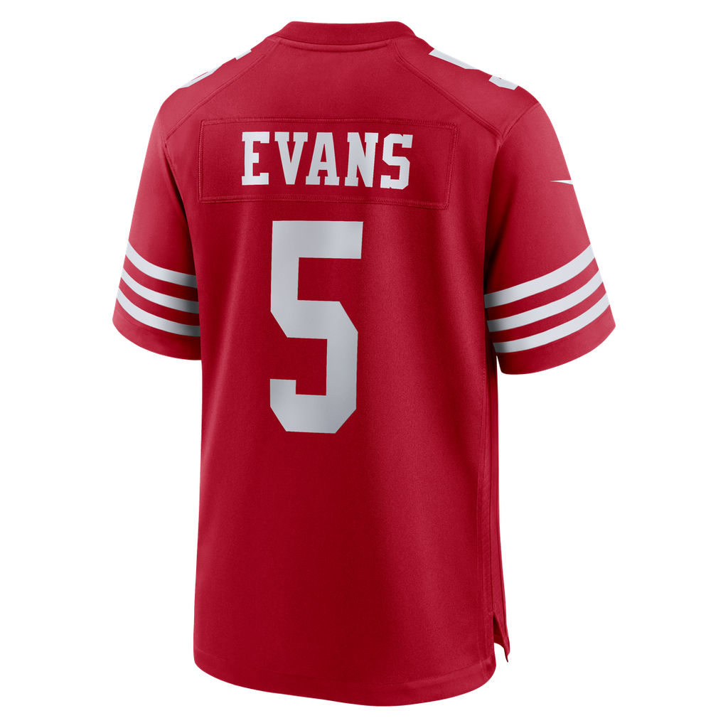 Mike Evans San Francisco 49ers Nike Game Jersey - Scarlet