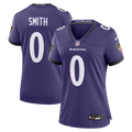 Roquan Smith Baltimore Ravens Nike Women's Team Game Jersey - Purple