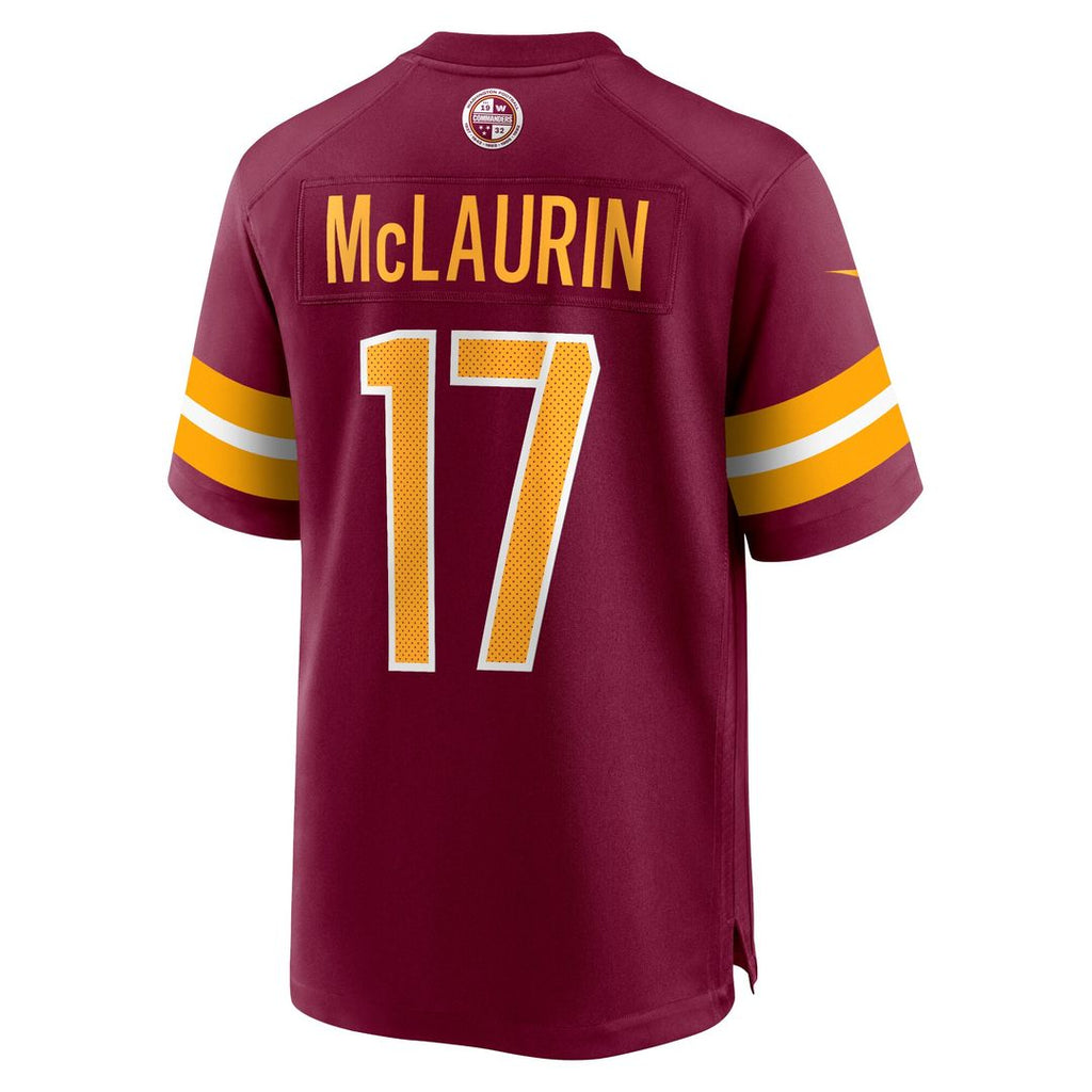 Terry McLaurin Washington Commanders Nike Youth Game Jersey - Burgundy