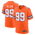 Zach Allen Denver Broncos Nike Alternate Game Jersey - Orange