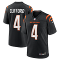 Sean Clifford Cincinnati Bengals Nike Team Game Jersey -  Black
