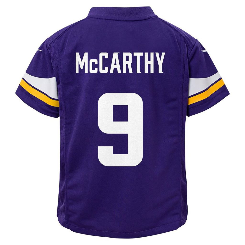 J.J. McCarthy Minnesota Vikings Nike Infant Team  Player Game Jersey - Purple