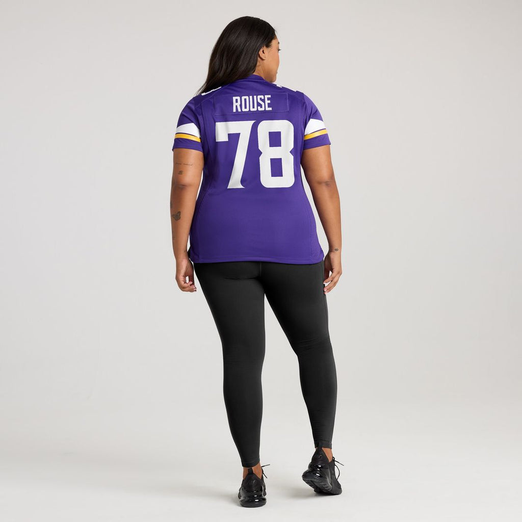Walter Rouse Minnesota Vikings Nike Women's Game Jersey -  Purple