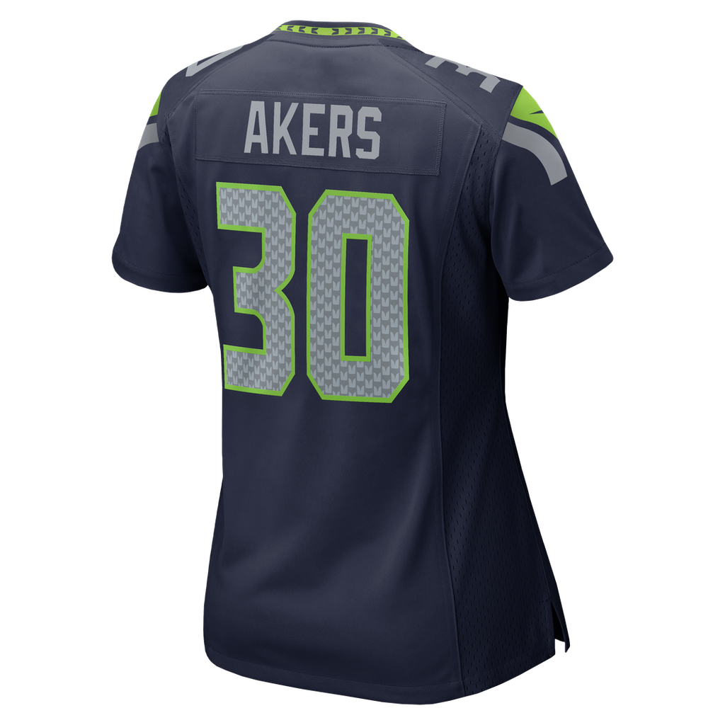 Cam Akers Seattle Seahawks Nike Women's Team Game Jersey -  College Navy