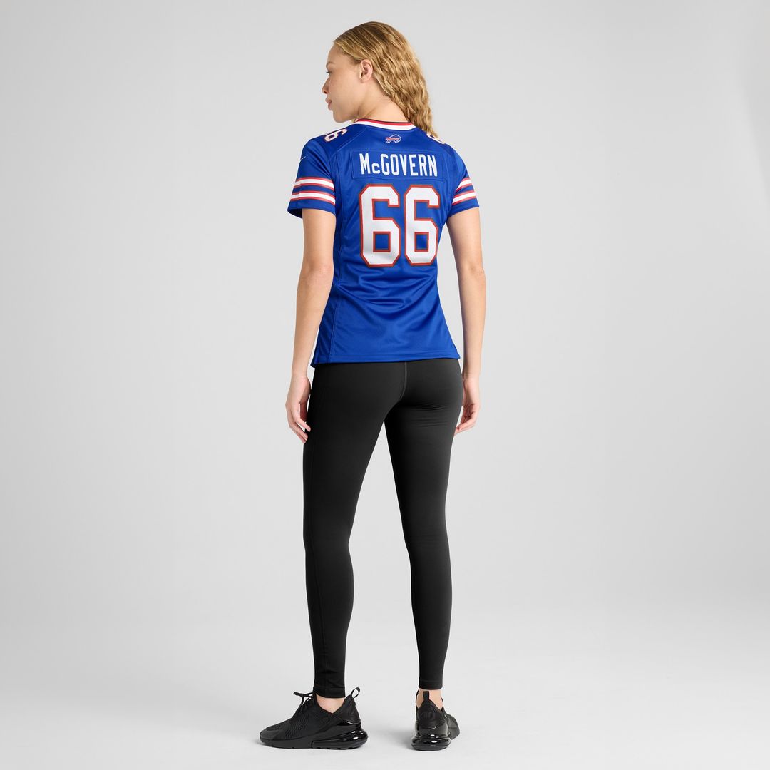 Connor McGovern Buffalo Bills Nike Women's Game Player Jersey - Royal