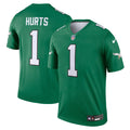 Jalen Hurts Philadelphia Eagles Nike Legend Player Performance Top - Kelly Green