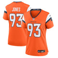 D.J. Jones Denver Broncos Nike Women's Team Game Jersey -  Orange