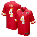 Rashee Rice Kansas City Chiefs Nike  Game Jersey -  Red