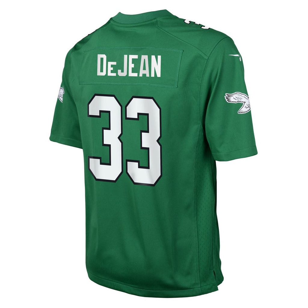 Cooper DeJean Philadelphia Eagles Nike Youth Alternate Game Jersey - Kelly Green