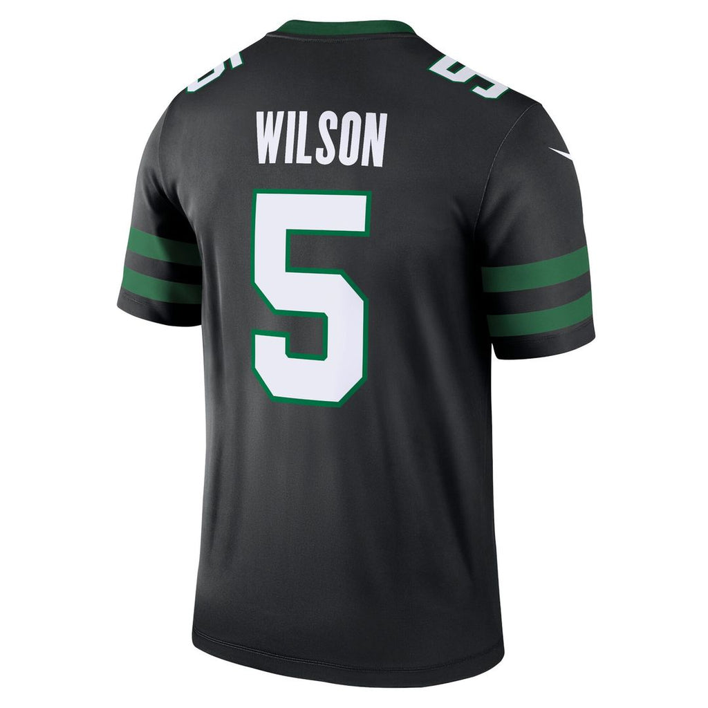 Garrett Wilson New York Jets Nike Legend Player Performance Top - Black