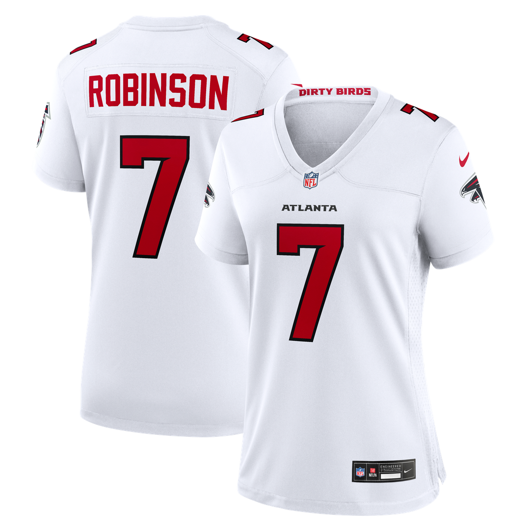 Bijan Robinson Atlanta Falcons Nike Women's Alternate Game Jersey - Black