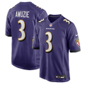 Chidobe Awuzie Baltimore Ravens Nike Team Game Jersey -  Purple