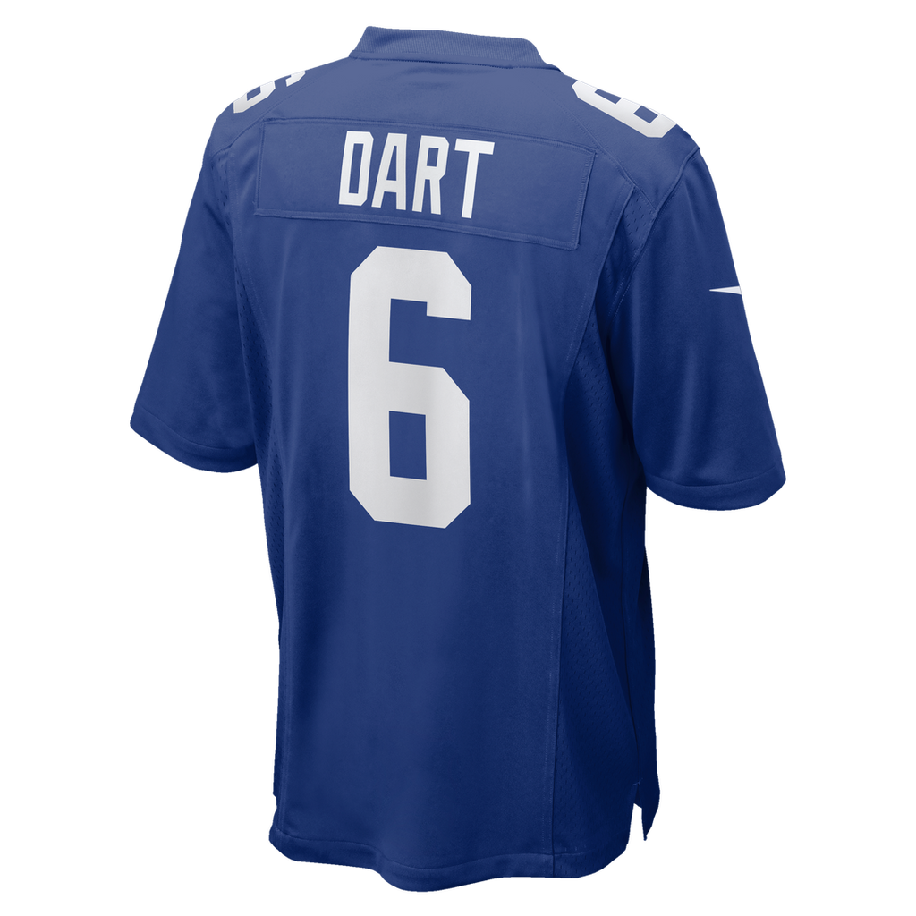 Jaxson Dart New York Giants Nike Alternate Century Red Game Jersey - Red