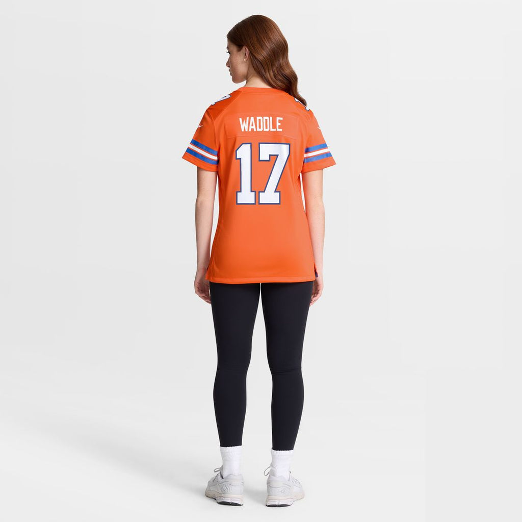 Jaylen Waddle Denver Broncos Nike Women's Mile High Collection 1977 Throwback Game Jersey -  Orange