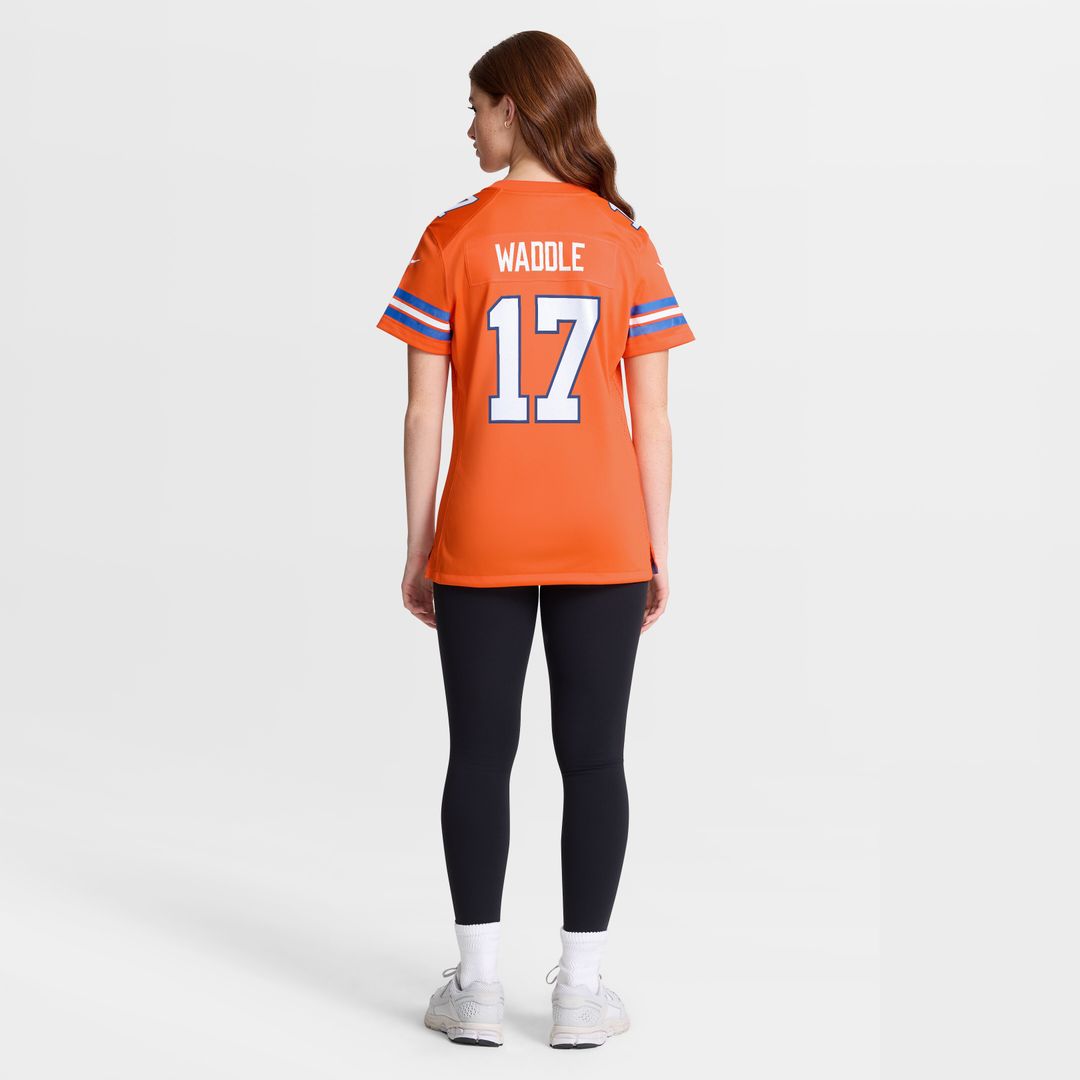Jaylen Waddle Denver Broncos Nike Women's Mile High Collection 1977 Throwback Game Jersey -  Orange