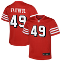 The Faithful San Francisco 49ers Nike Youth Alternate 2 Game Jersey - Scarlet