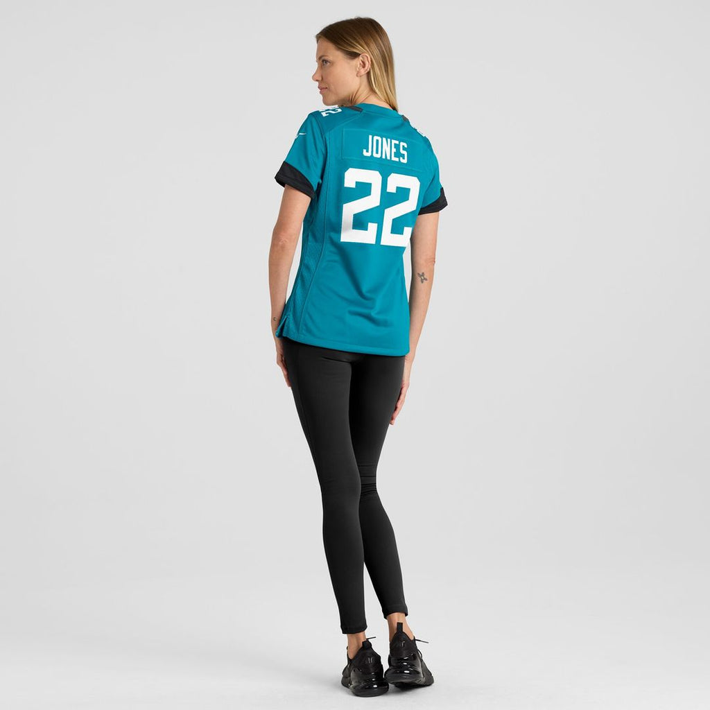 Jarrian Jones Jacksonville Jaguars Nike Women's  Game Jersey -  Teal