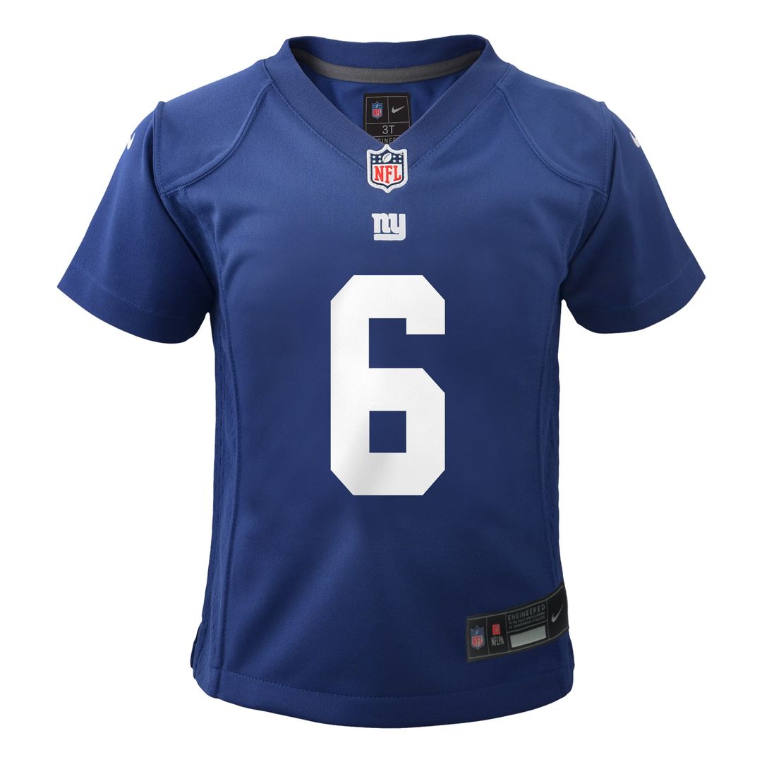 Jaxson Dart New York Giants Nike Preschool Team Game Jersey - Royal