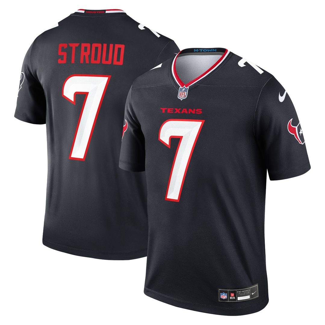C.J. Stroud Houston Texans Nike Legend Player Performance Top - Navy