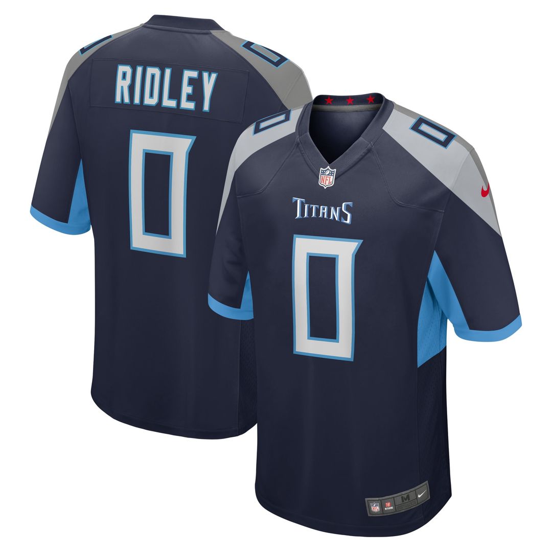 Calvin Ridley Tennessee Titans Nike Team Game Jersey -  Light Blue