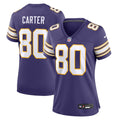 Cris Carter Minnesota Vikings Nike Women's Classic Retired Player Game Jersey - Purple