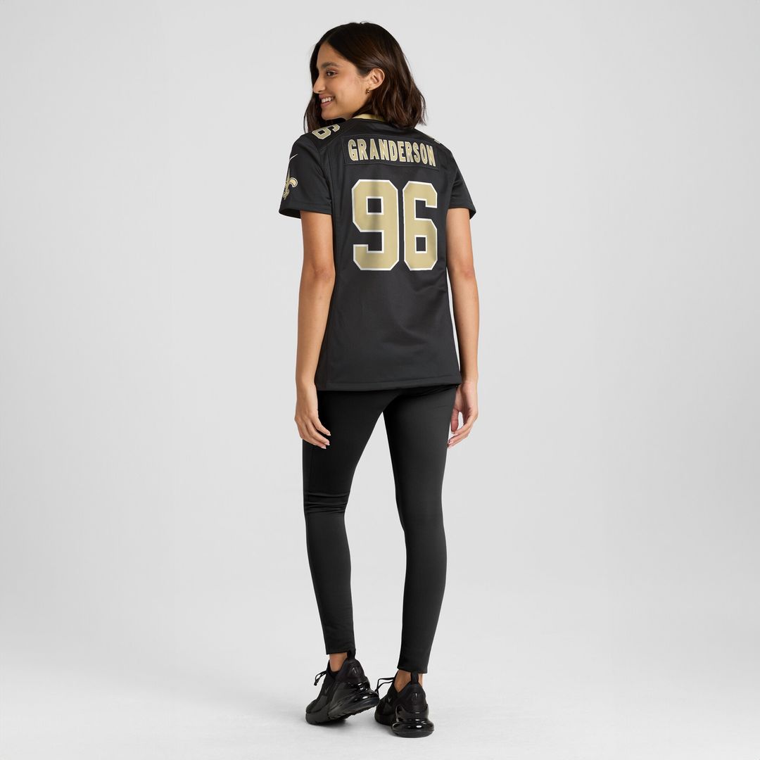 Carl Granderson New Orleans Saints Nike Women's Game Jersey - Black