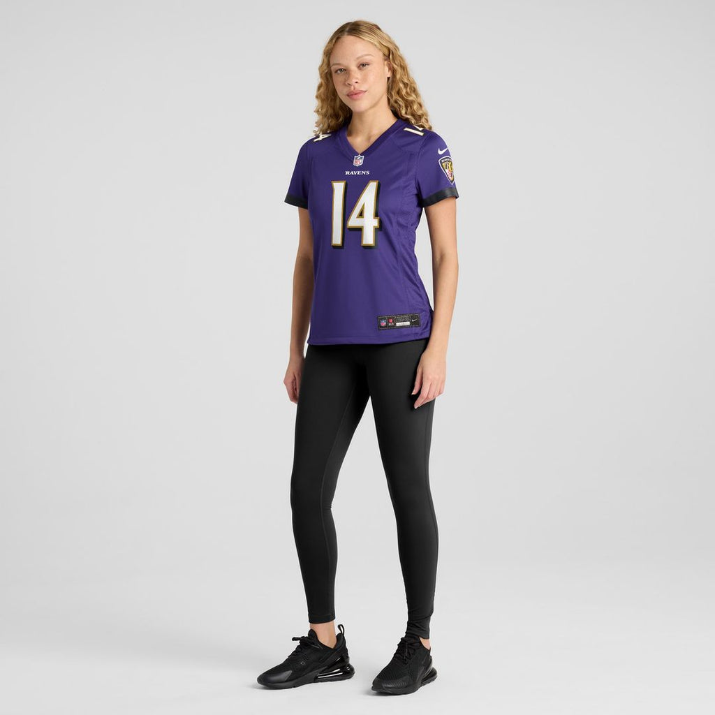 Kyle Hamilton Baltimore Ravens Nike Women's Player Game Jersey - Purple