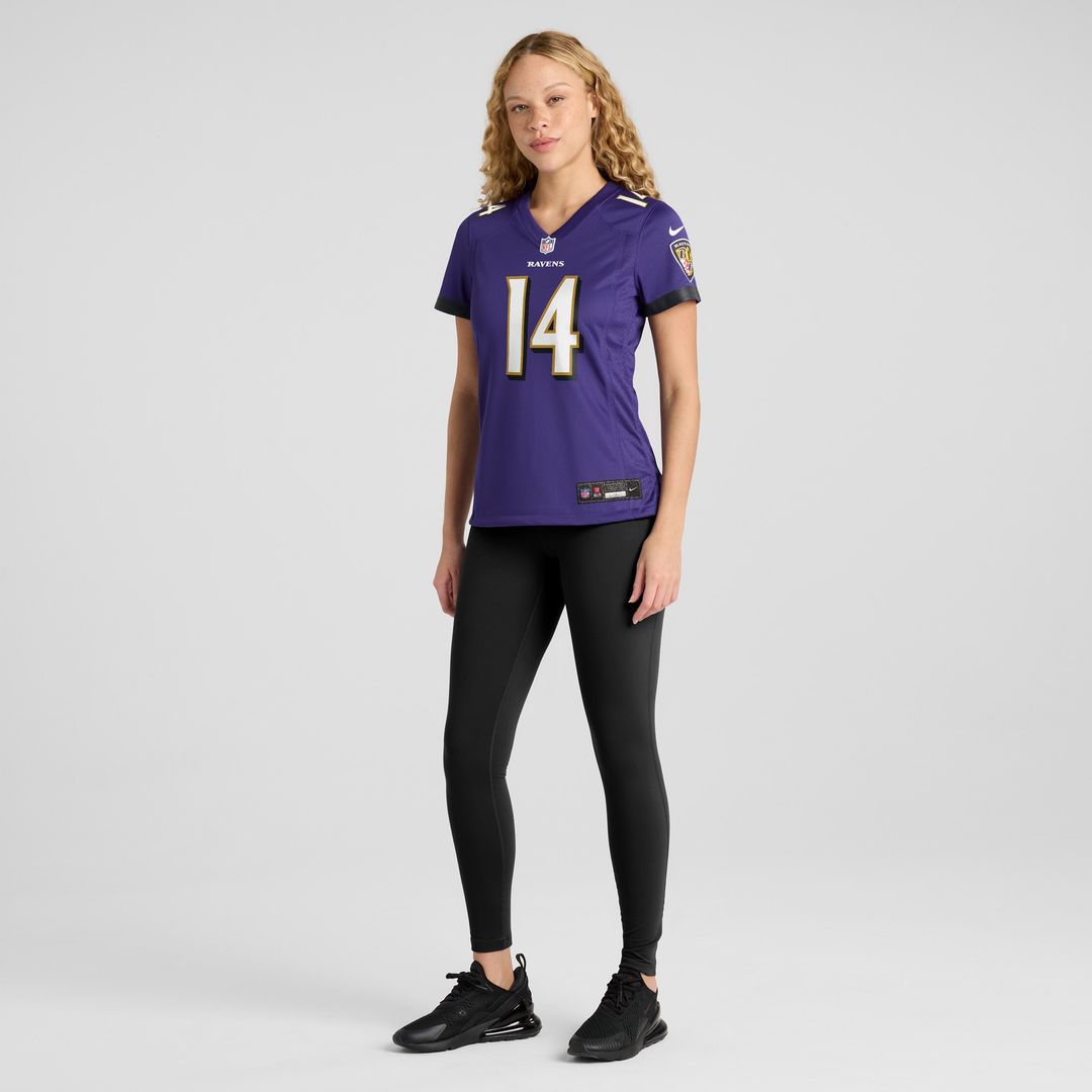 Kyle Hamilton Baltimore Ravens Nike Women's Player Game Jersey - Purple