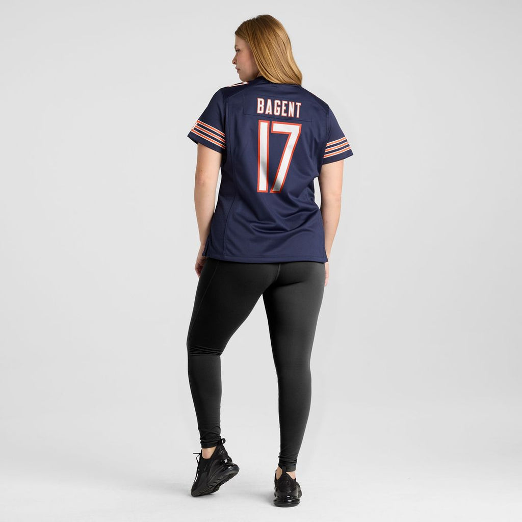 Tyson Bagent Chicago Bears Nike Women's  Game Jersey -  Navy