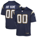 Los Angeles Chargers Nike Youth Alternate Super Chargers Game Custom Jersey - Navy