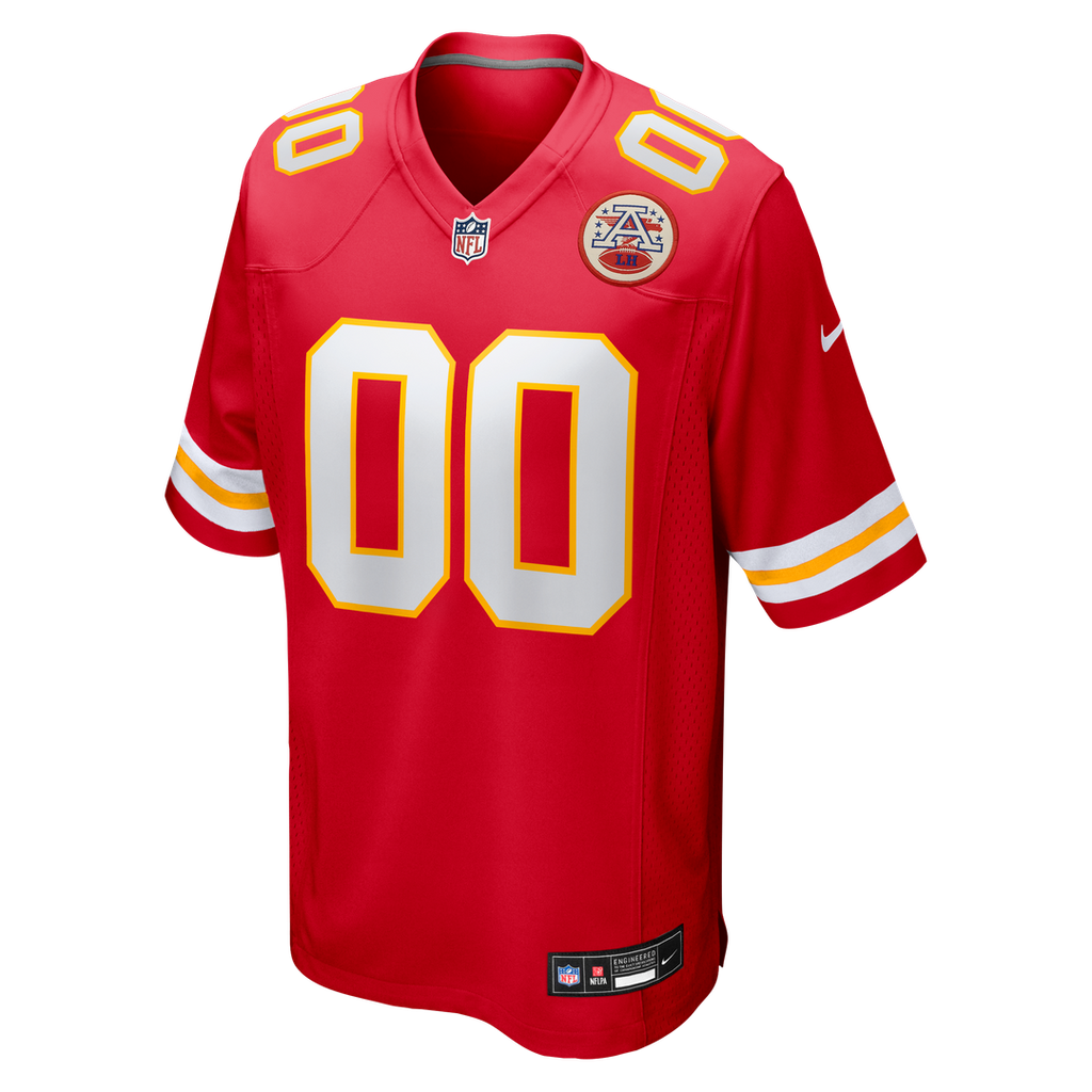 Justin Fields Kansas City Chiefs Nike Game Jersey - Red