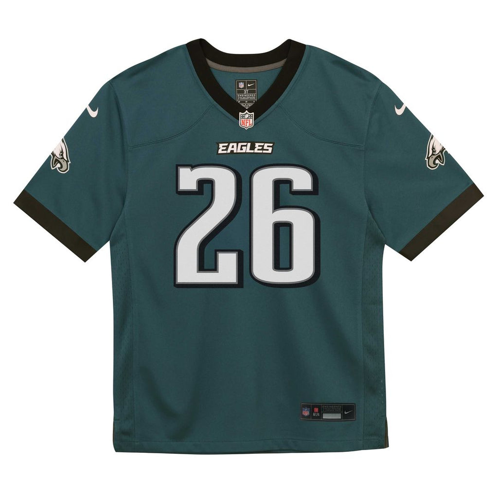 Saquon Barkley Philadelphia Eagles Nike Preschool Team Game Jersey - Midnight Green