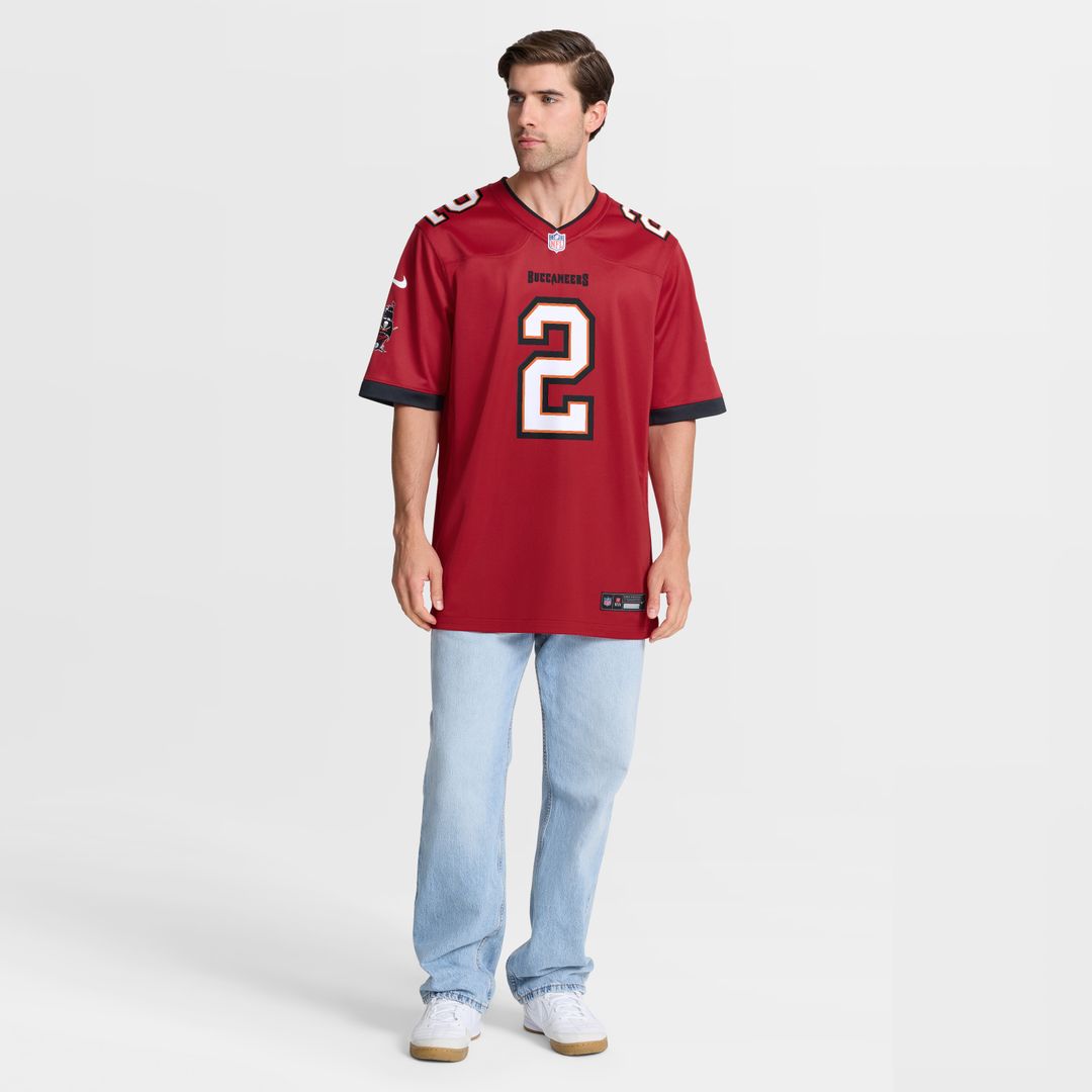 Emeka Egbuka  Tampa Bay Buccaneers Nike Team  Game Jersey -  Red