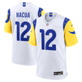 Puka Nacua Los Angeles Rams Nike White Game Player Jersey - White