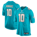 Jacob Rodriguez Miami Dolphins Nike Game Jersey - Aqua