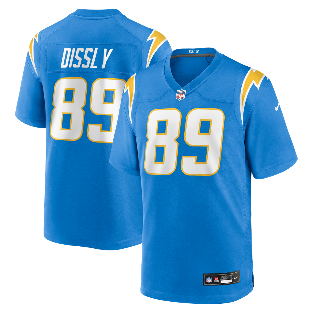 Will Dissly Los Angeles Chargers Nike Team Game Jersey -  Powder Blue