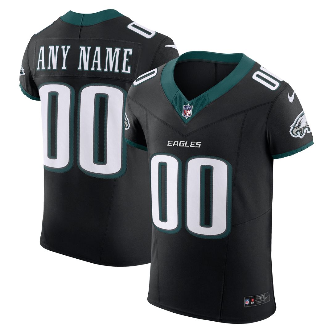 Philadelphia Eagles Nike 2nd Alternate Vapor F.U.S.E. Elite Custom Jersey - Kelly Green