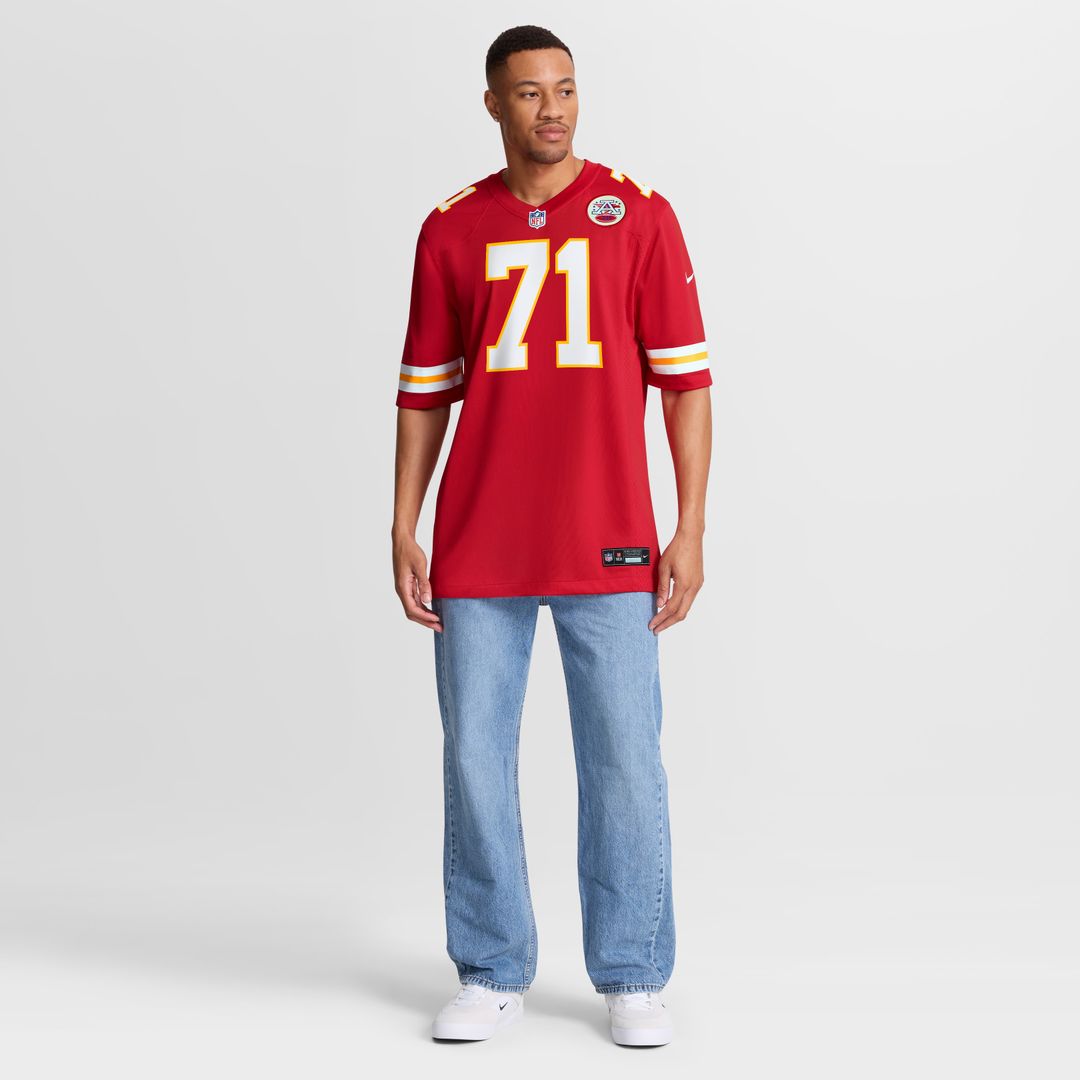 Josh Simmons Kansas City Chiefs Nike Game Jersey - Red
