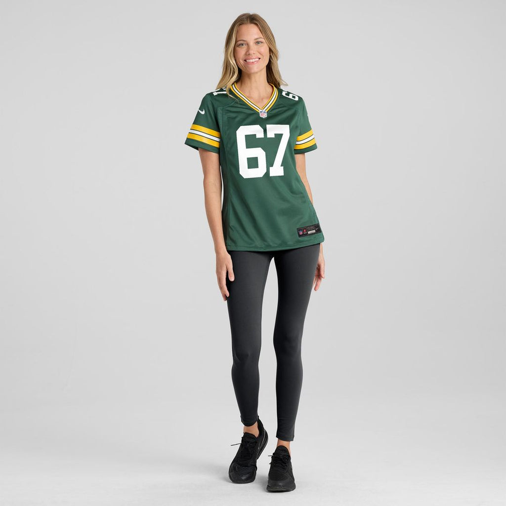 Donovan Jennings Green Bay Packers Nike Women's Team Game Jersey -  Green