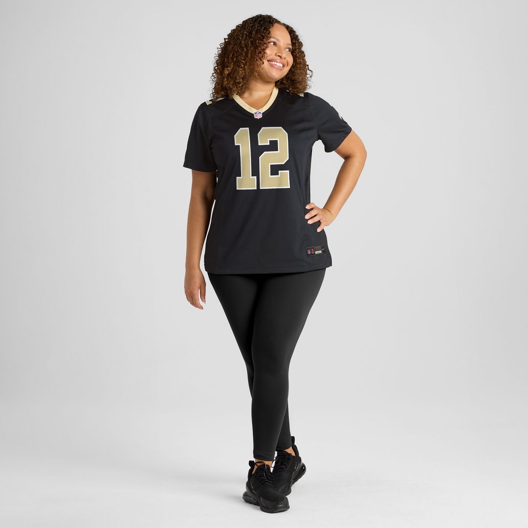 Chris Olave New Orleans Saints Nike Women's Game Player Jersey - Black