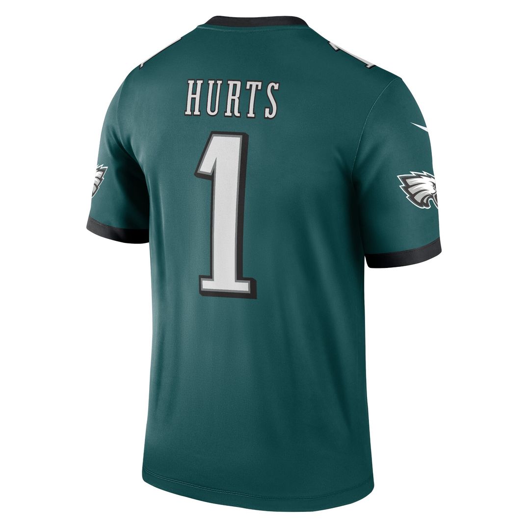 Jalen Hurts Philadelphia Eagles Nike Legend Player Performance Top - Kelly Green