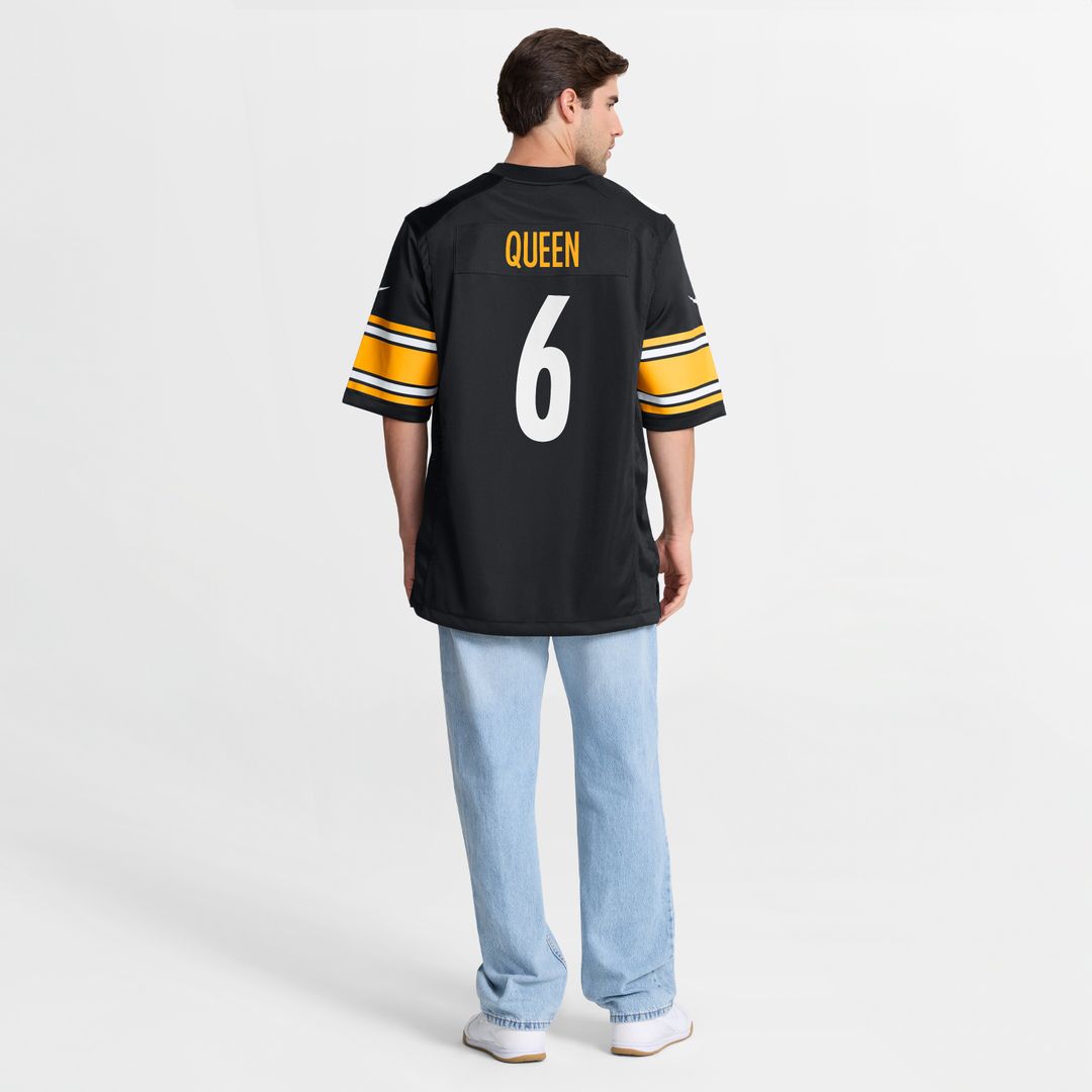 Patrick Queen Pittsburgh Steelers Nike Alternate 1933 Throwback Game Jersey - Gold