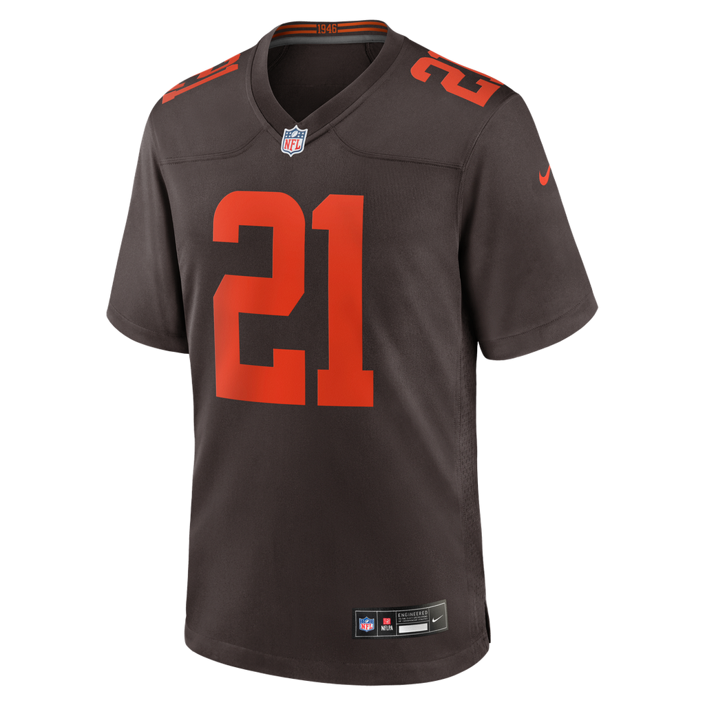 Denzel Ward Cleveland Browns Nike Alpha Dawg Game Jersey - Brown