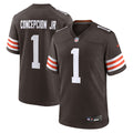 KC Concepcion Cleveland Browns Nike 2026 NFL Draft First Round Pick No. 24 Team Game Jersey - Brown