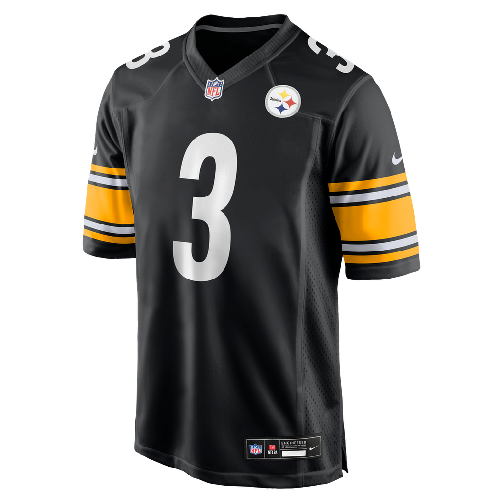Jaquan Brisker Pittsburgh Steelers Nike Team Game Jersey - Black