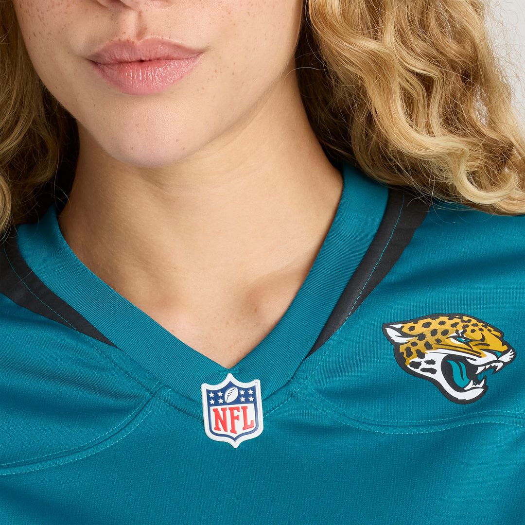 Travis Hunter Jacksonville Jaguars Nike Women's Game Jersey -  White