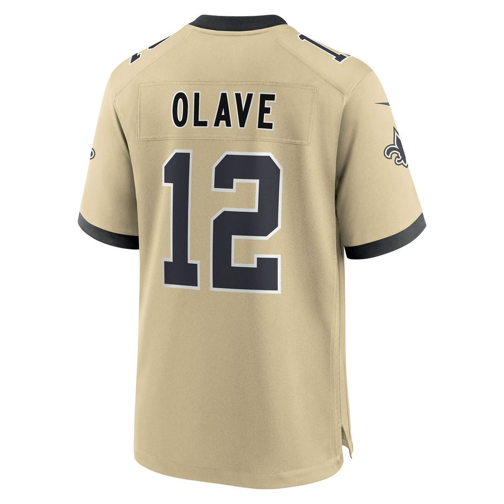 Chris Olave New Orleans Saints Nike Youth Game Jersey - White