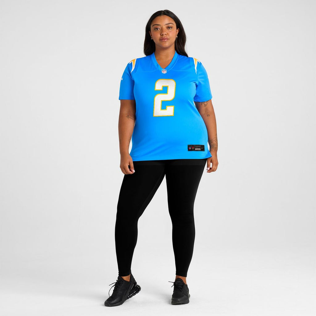 Elijah Molden Los Angeles Chargers Nike Women's Team Game Jersey -  Powder Blue