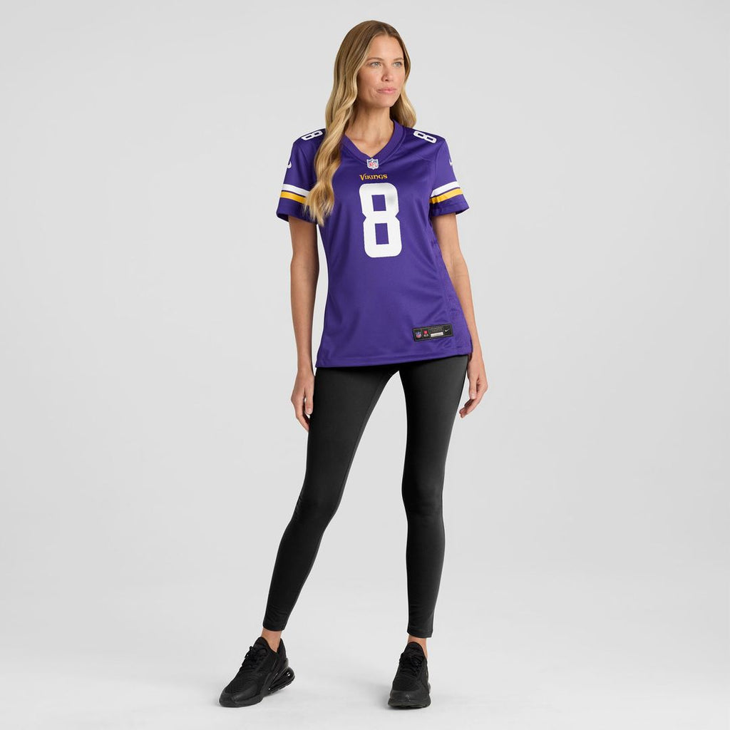 Jeff Okudah Minnesota Vikings Nike Women's Team Game Jersey -  Purple