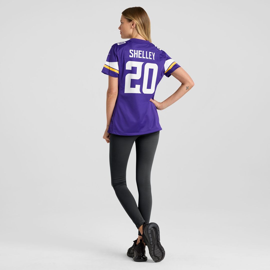 Duke Shelley Minnesota Vikings Nike Women's Home Game Player Jersey - Purple